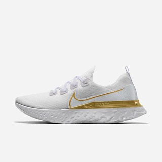 Adidasi Alergare Nike React Infinity Run Flyknit By You Barbati Albi | UDAV-85031